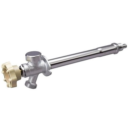B & K AntiSiphon FrostFree Sillcock Valve, 12 x 34 in Connection, MPT x Hose, 125 psi Pressure 104-847HC
